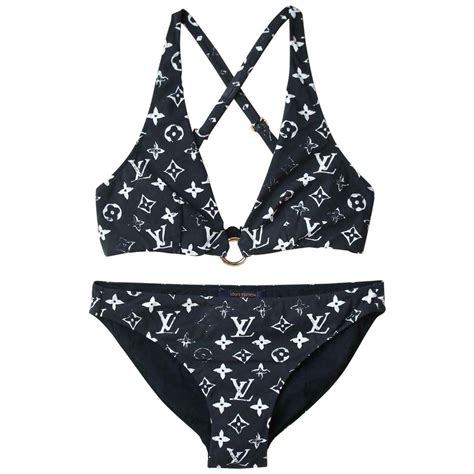 louis vuitton print bikini|Palm Print Bikini Top .